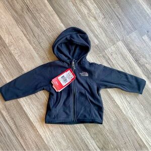 NWT The North Face fleece hoodie for infant size 6-12M